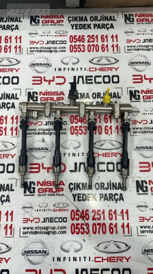 NİSSAN QASHQAİ 1.3 ENJEKTÖR TAKIM VE RAMPASI 175220286R