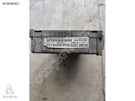 Chrysler 300M Motor Beyni P04896237AD
