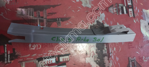 Renault Clio 4 sol arka cam kanalı orijinal çıkma