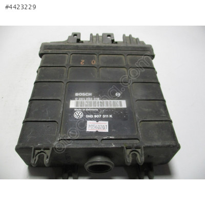 Volkswagen Golf 3 1.8 Motor Beyni 0261203316 1H0907311K