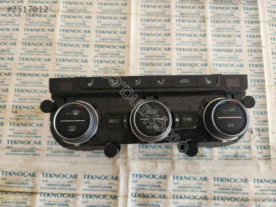 5G0907044DP 5HB013672-12 VW PASSAT KLİMA PANELİ KOLTUK ISITM