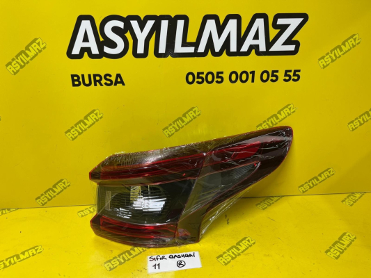 2017-2021 Nissan Qashqai Sağ Stop - Sıfır, Orijinal Arka Lamba
