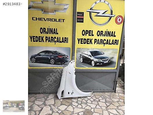 Chevrolet aveo hb çıkma sağ ön çamurluk ORJİNAL OTO