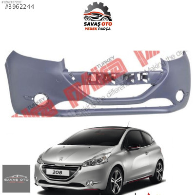 PEUGEOT 208 ÖN TAMPON SİSLİ 2012 2013 2014 2015