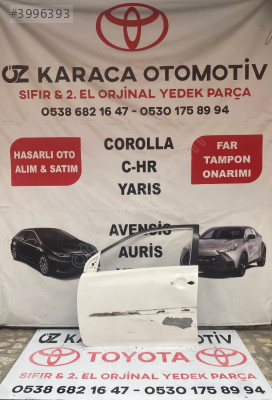 2006-2012 TOYOTA COROLLA ÇIKMA ORJİNAL SOL ÖN KAPI