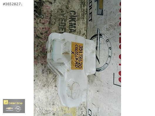 CROSSLAND X SİLECEK SU BİDONU OEM 39138620 ÇIKMA SÖKME YEDEK PAR