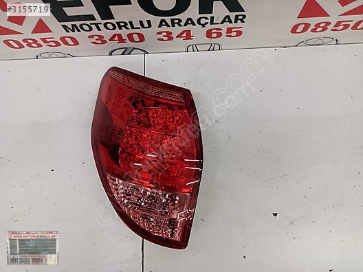 TOYOTA RAV4 SIFIR SOL ARKA STOP LEDLİ 05-07 OEM:81561-42110