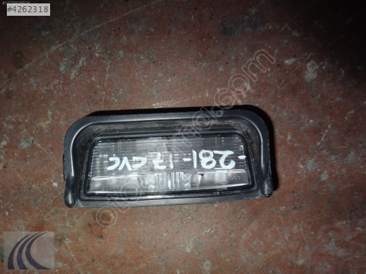 HONDA CIVIC 2017 ÇIKMA PLAKA LAMBASI