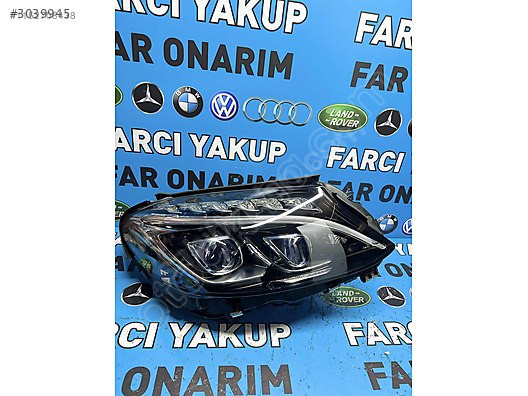MERCEDES W205 ÇİFT MERCEKLİ SAĞ FAR TEMİZ