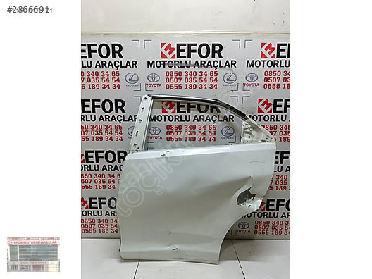 HONDA CIVIC HB FK ORJİNAL ÇIKMA SOL ARKA KAPI 16-18