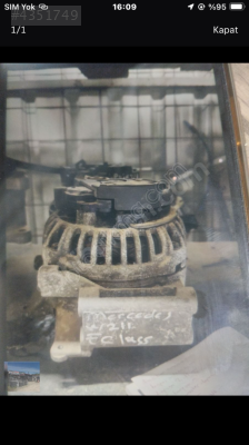 Mercedes w 211 şarj dinamosu