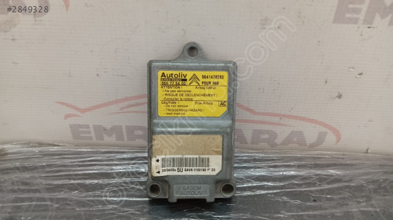 550775400 - 9641478280 Citroen Xsara Airbag Beyni