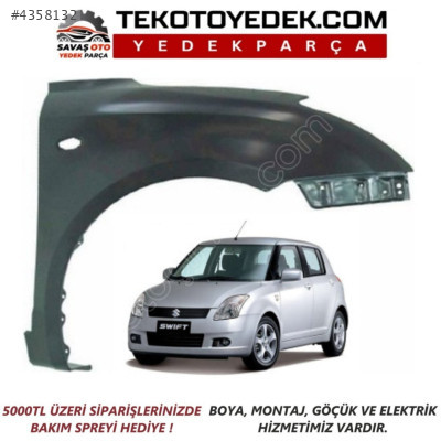 SWİFT ÖN ÇAMURLUK SAĞ SOL 2005 2006 2007 2008 2009 2010 2011