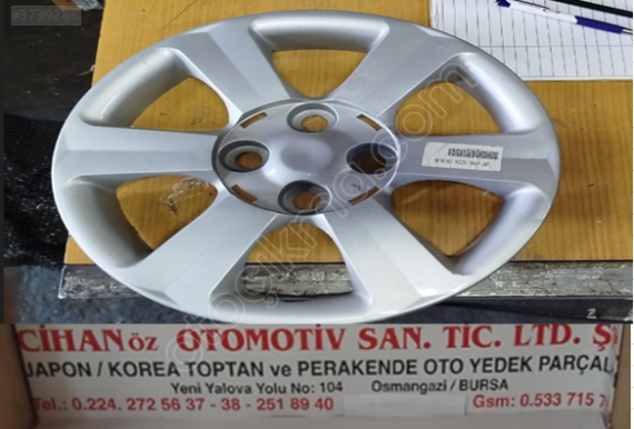 HYUNDAİ ERA JANT KAPAK 2006-2008 529611E100;