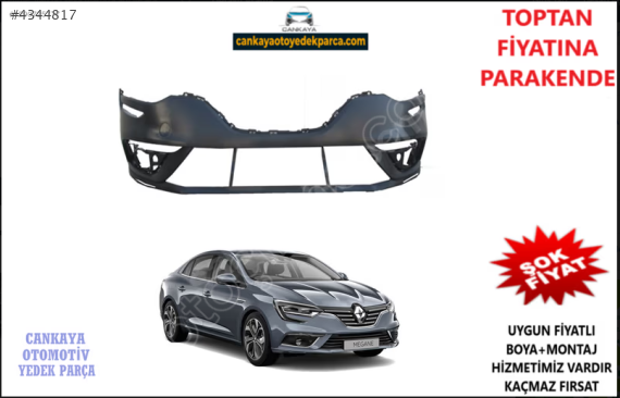 RENAULT MEGANE 4 ÖN TAMPON SIFIR KAMPANYA 620226317R