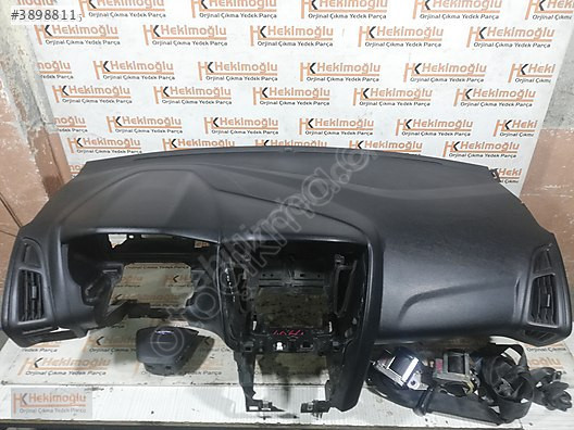 FORD FOCUS 3 FOCUS 3.5 GÖĞÜS AİRBAG SETİ GÖĞÜS TAMİRLİDİR. SÜRÜC