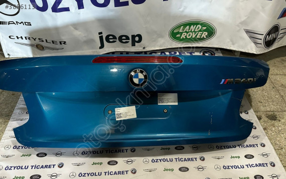 BMW F23 2 Cabrio Arka Bagaj Kapağı Mavi Hatasız