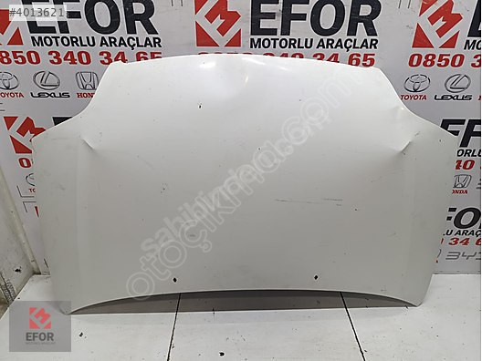 TOYOTA COROLLA SEDAN MOTOR KAPUTU ÇIKMA ORİJİNAL PARÇA 2002-2007