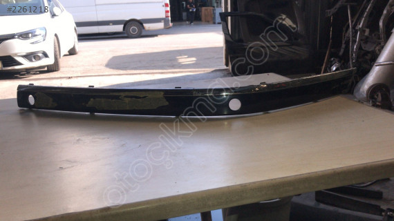 2002-2005 bmw 7.45 E65 sol ön tampon bandı nikelajlı