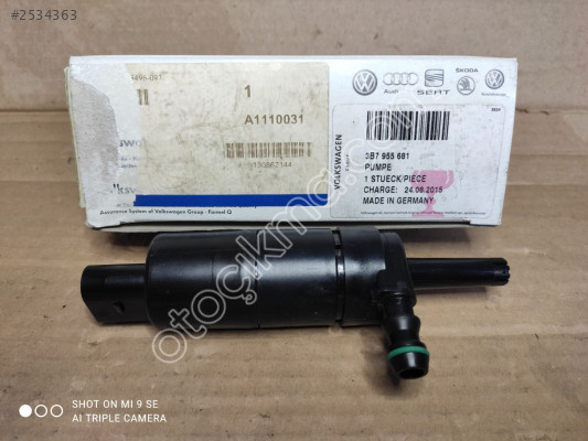 VW Audi far yıkama motoru 3B7955681 3B7 955 681