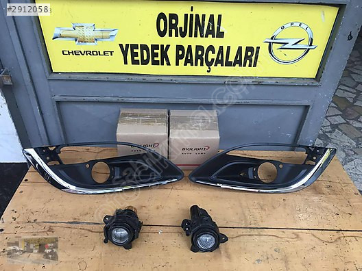 Opel astra j sağ sol sis farı sis far çerçevesi ORJİNAL OTO