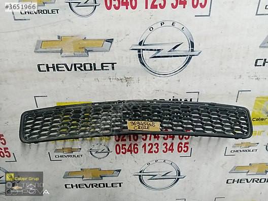 CRUZE ÖN TAMPON ORTA IZGARA OEM 96945648 ÇIKMA SÖKME YEDEK PARÇA