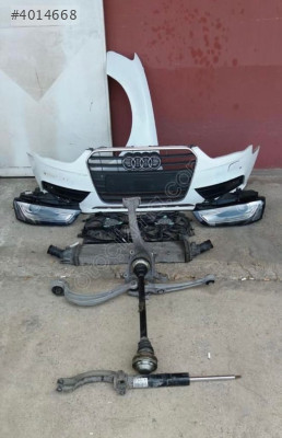 AUDİ A4 2014 ÇIKMA DOLU ÖN TAMPON SAĞ SOL FAR ÖN ÇAMURLUK