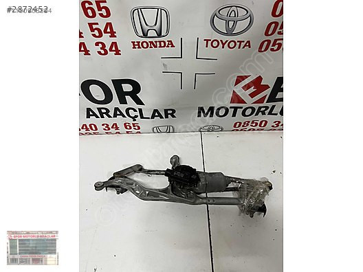 TOYOTA COROLLA SİLECEK MOTORU SÖKME ORJİNAL YEDEK PARÇA 13-18