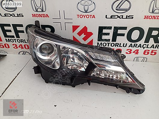 TOYOTA RAV4 SAĞ FAR ÇIKMA ORİJİNAL PARÇA 2011-2012