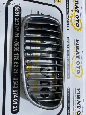 BMW 5 Serisi F10 Sol Böbrek Panjur Krom 51137200727