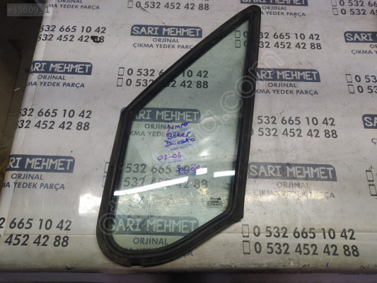 ÇIKMA FİAT DUCATO BOXER JUMPER SOL ÖN KELEBEK CAMI