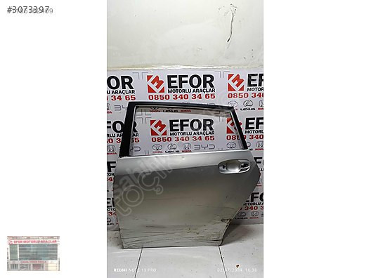 TOYOTA VERSO SOL ARKA KAPI ÇIKMA ORJİNAL YEDEK PARÇA 12-18