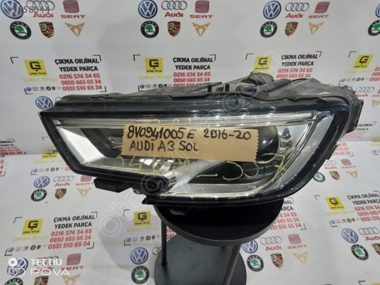 AUDI A3 2016-2020 SOL ÖN FAR OEM 8v0941005e