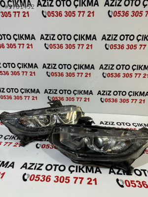 CİVİC FC5 SAĞ SOL TAKIM FAR ORJİNAL ÇIKMA