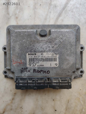 Alfa Romeo 147 Motor Beyni 55185365 - 0281010332
