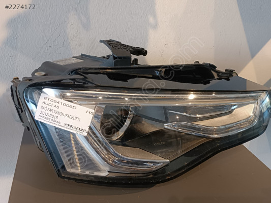 AUDİ A5 SAĞ FAR XENON (FACELİFT) 2012-2015 8T0941006D HS