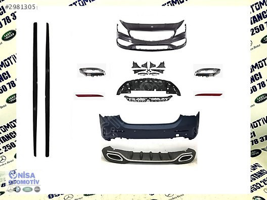 MERCEDES CLA SERISI W117 IÇIN UYUMLU AMG SET SIFIR