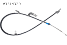 TOYOTA YARIS 05-12 DISK EL FREN TELI  150 CM.ARKA SAG