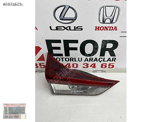 TOYOTA AURİS SOL İÇ STOP LED ÇIKMA ORJİNAL YEDEK PARÇA 15-18