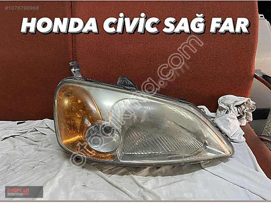 Honda Civic Sağ Ön Far Orjinal - Eyupcan Oto Çıkma Parç