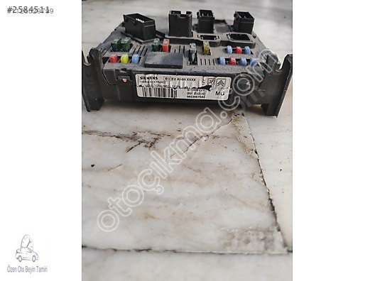 Peugeot 206 BSI Beyni BSI E02-00 MG Sigorta Kutusu 965366768