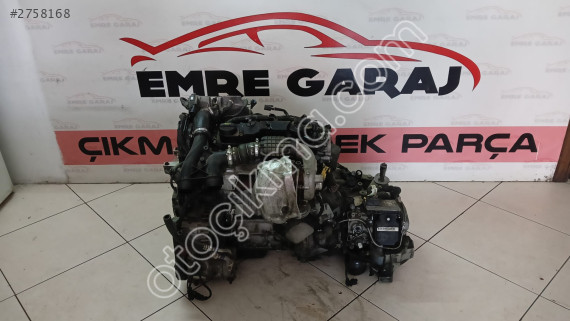 9684504780 Euro 5 DW6 1.6 HDİ 1.6 BlueHdi Komple Motor  28098656