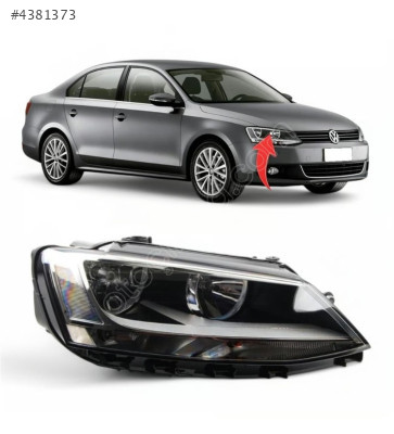 5C7941006A JETTA 2011 FAR SAG KOMPLE SIYAH