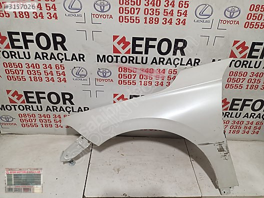 HONDA CIVIC FE1 ORJİNAL ÇIKMA SOL ÖN ÇAMURLUK 21-23