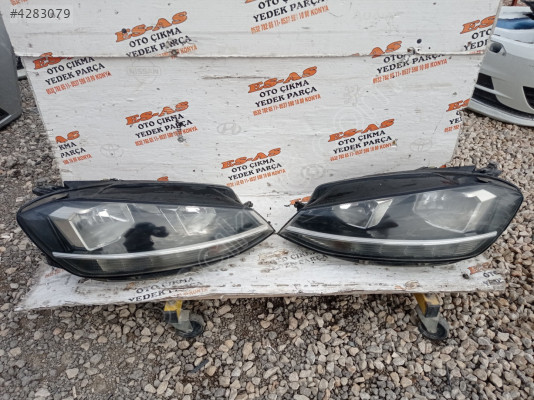 VOLKSWAGEN GOLF 7 SAĞ SOL FAR ÇIKMA ORJİNAL 2013-2020