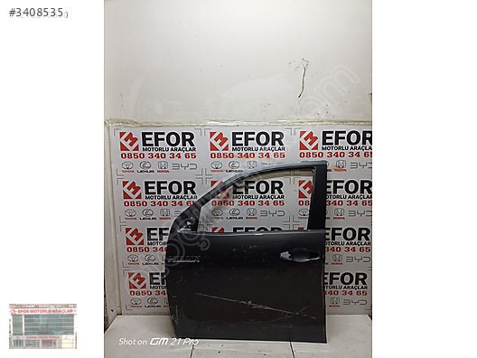 TOYOTA HİLUX SOL ÖN KAPI ÇIKMA ORJİNAL YEDEK PARÇA