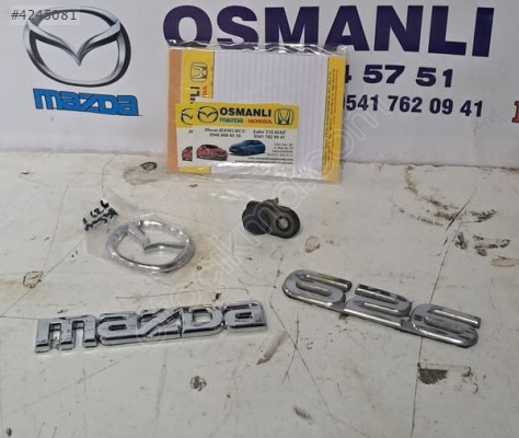 Mazda 626  GF Bagaj Yazı Takımı
