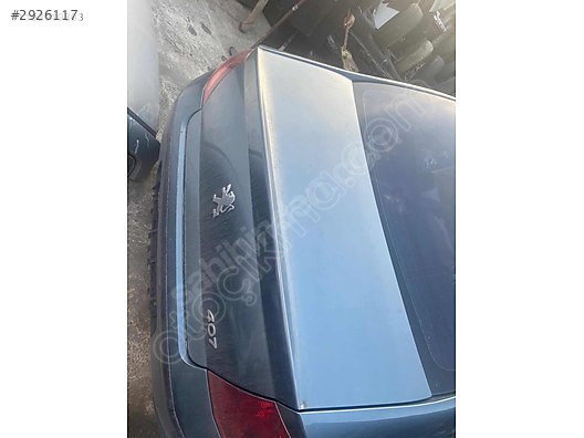 Peugeot 407 bagaj kapağı EMR OTOMATİV