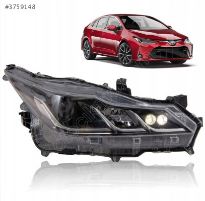 COROLLA SAĞ FAR ORJİNAL 19-21