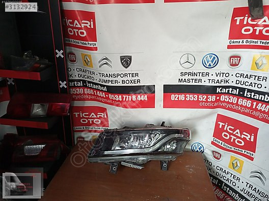 İVECO S-WAY SOL FAR ORJİNAL ÇIKMA